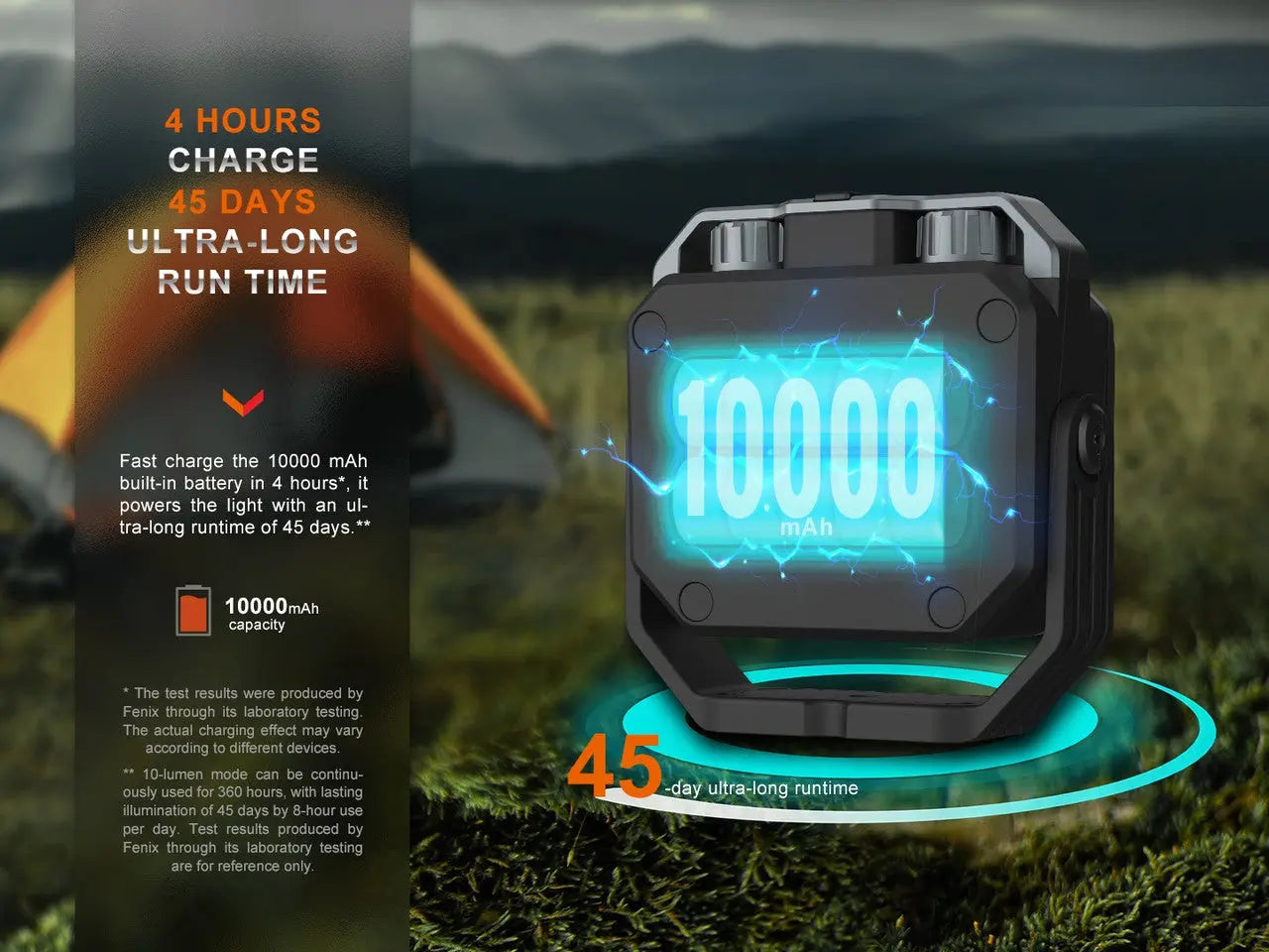Fenix 2000 Lumen Rechargeable Lantern - F FX-CL28R Fenix