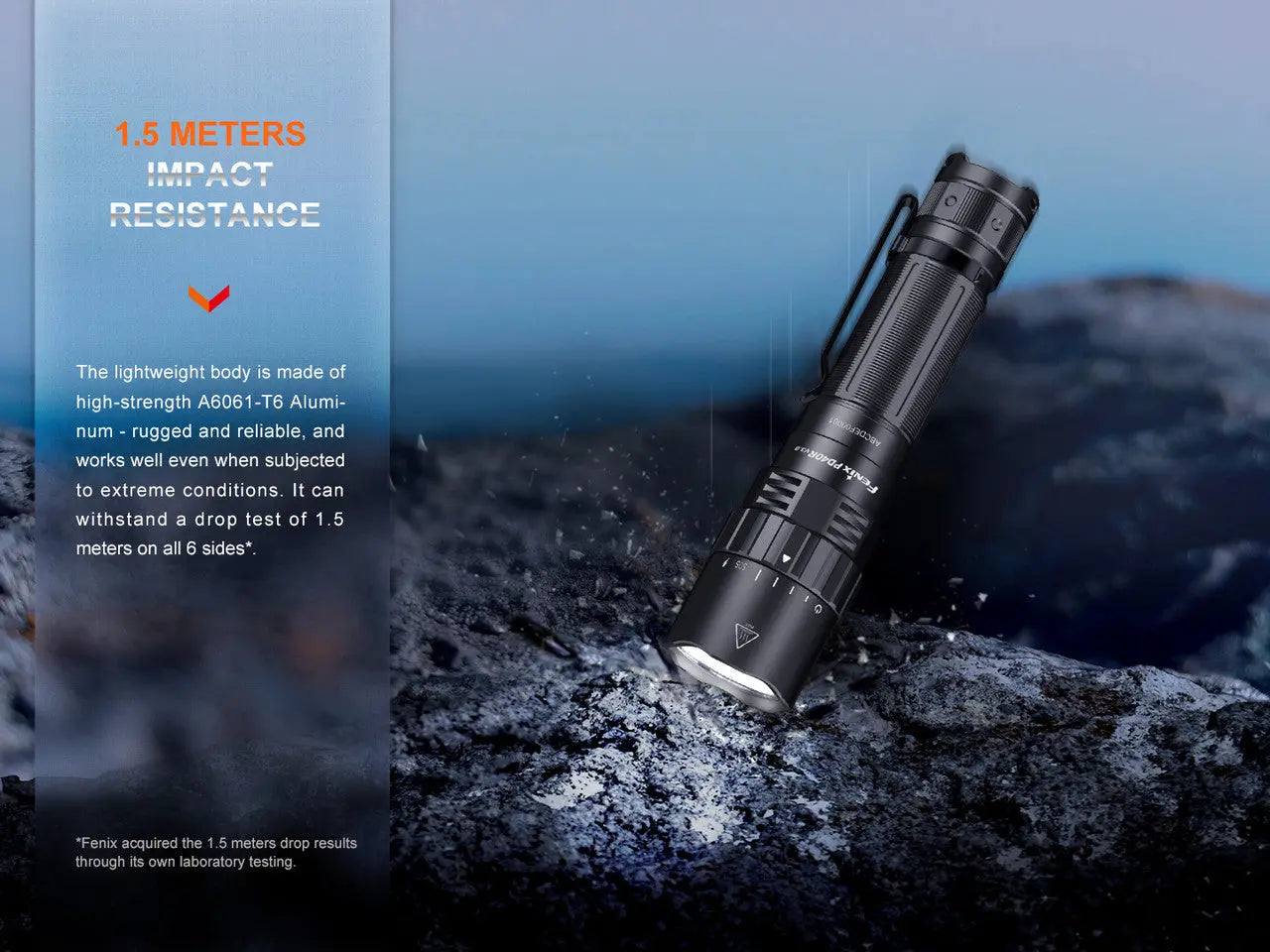 Fenix 3000 Lumen V3.0 Super Bright LED Rechargeable Flashlight - F FX-PD40RV3 Fenix