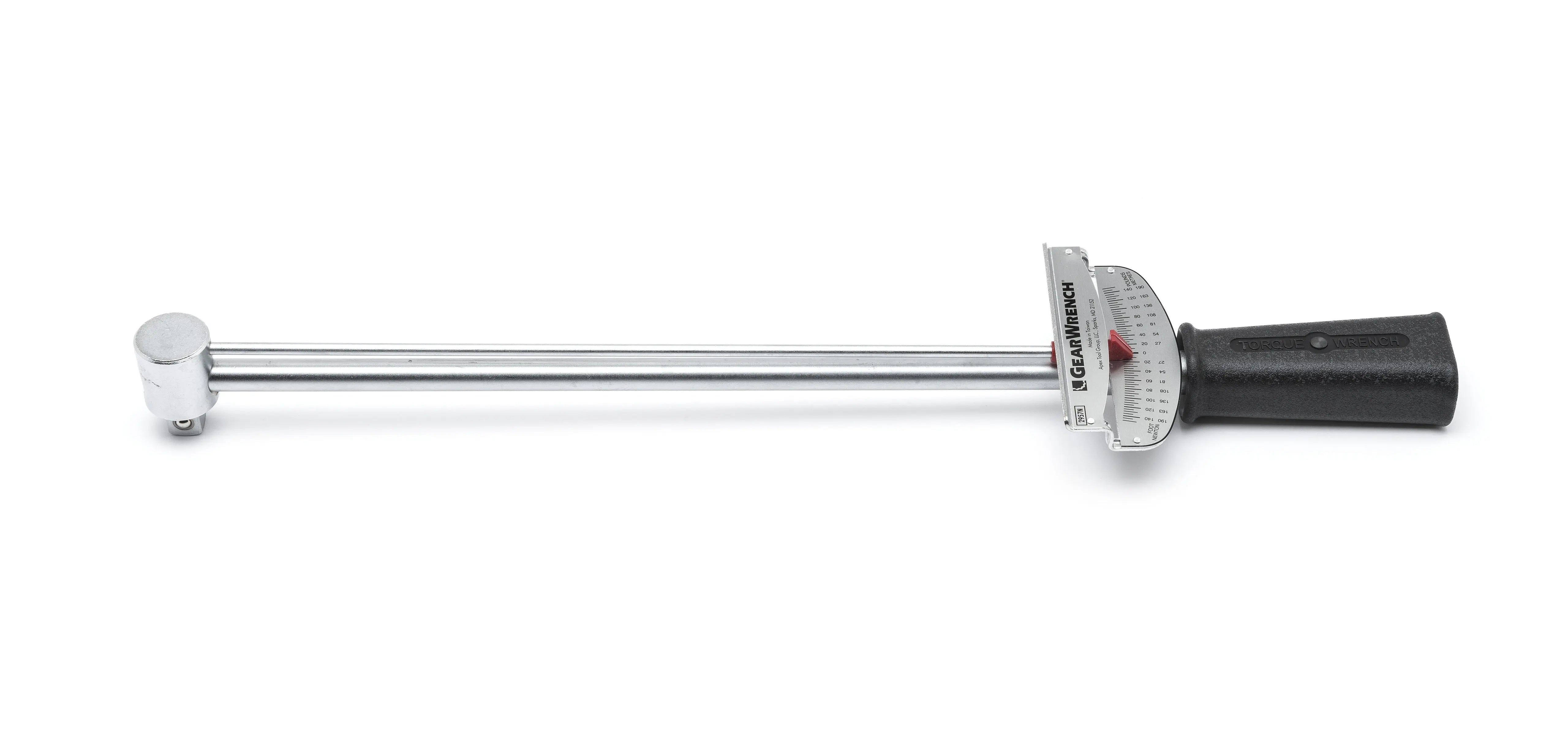 GEARWRENCH 1/2" Drive Beam Torque Wrench 0-150 ft/lbs. - 2957NN GEARWRENCH