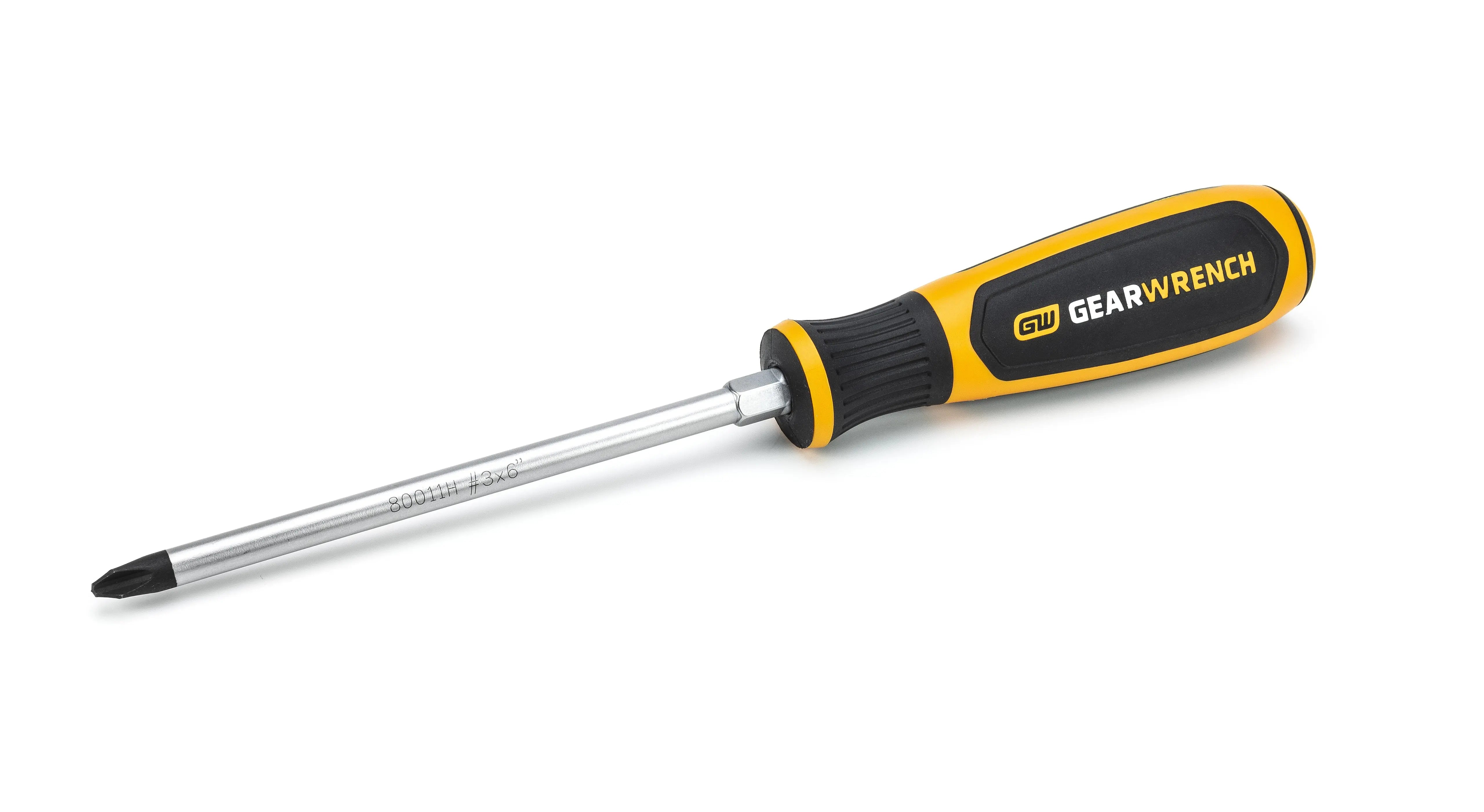 GEARWRENCH SCRDR DUAL MAT MAG BLSTR #3X6" 80011H GEARWRENCH