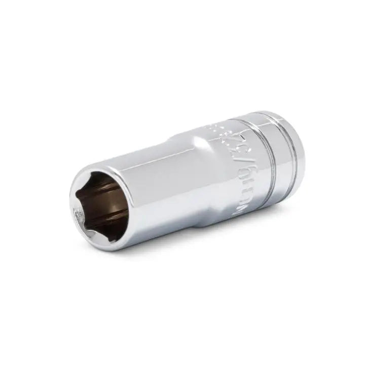 GEARWRENCH 1/4 in Drive 6-Point Mid Length SAE Socket, 9/32 in - GW 80118S-06 Socket GEARWRENCH