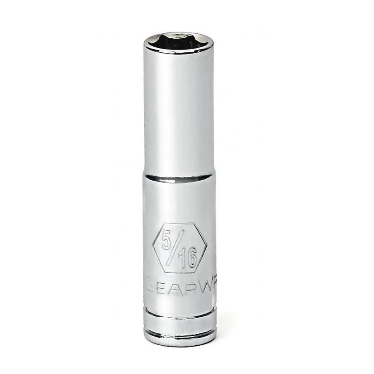 GEARWRENCH 1/4" Drive 6 Point Deep Metric Socket 8mm 80143 GEARWRENCH