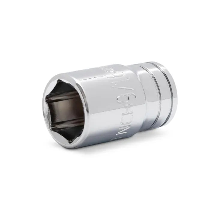GEARWRENCH 1/4 in Drive 6-Point Mid Length SAE Socket, 9/16 in - GW 80124S-06 Socket GEARWRENCH