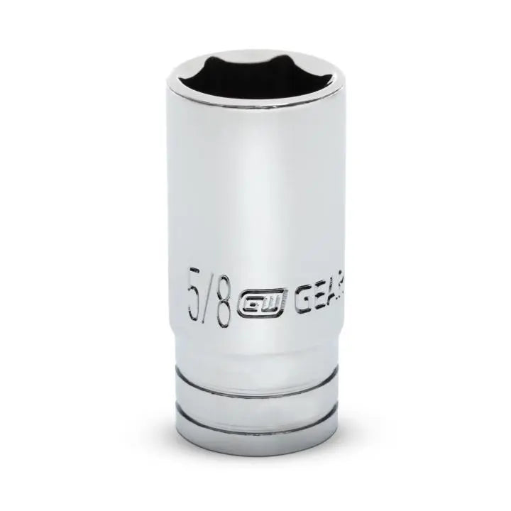 GEARWRENCH 3/8 in Drive 6-Point Mid Length SAE Socket, 5/8 in - GW 80369S-06 Socket GEARWRENCH