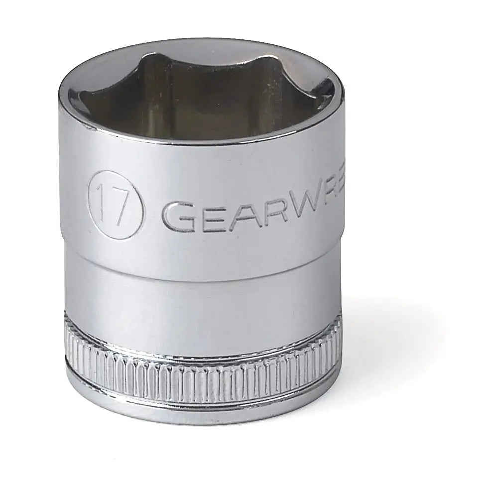 GEARWRENCH SKT STD 3/8DR 6PT 17MM 80385 GEARWRENCH