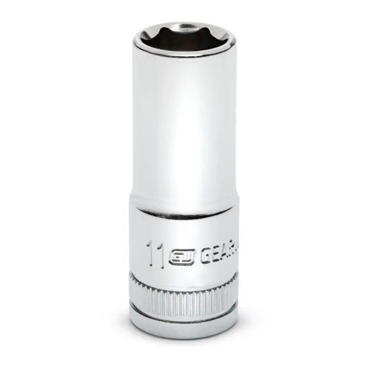 GEARWRENCH 3/8 in Drive 6-Point Mid Length SAE Socket, 7/8 in - GW 80373S-06 Socket GEARWRENCH