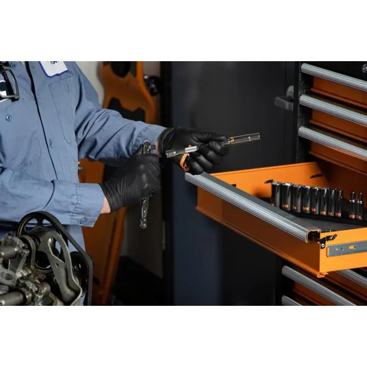 GEARWRENCH Set of 11 3/8 in Drive 6 Point SAE Hi-Viz Deep Socket - GW 80555H
