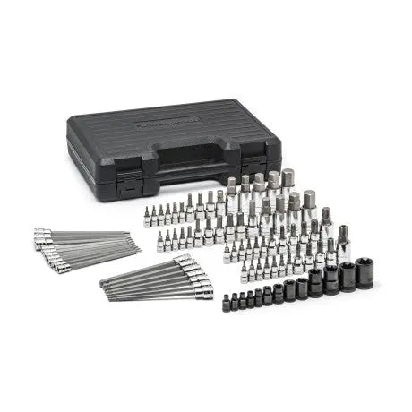 GEARWRENCH 84 Pc. 1/4", 3/8", and 1/2" Drive Hex and Torx Bit Socket Set 80742 GEARWRENCH