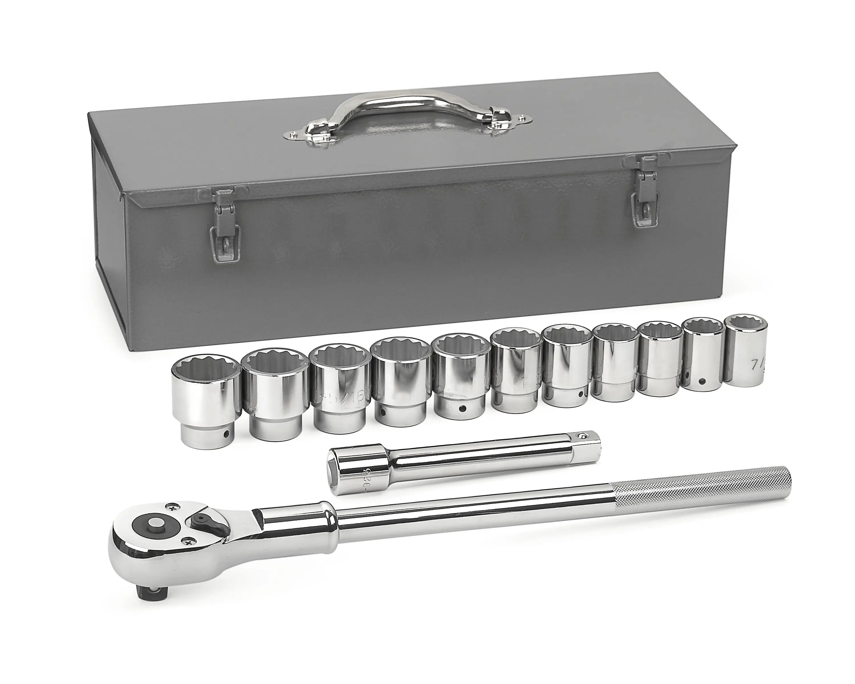 GEARWRENCH 13 Pc. 3/4" Drive 12 Point SAE Mechanics Tool Set 80879 Tool Set GEARWRENCH