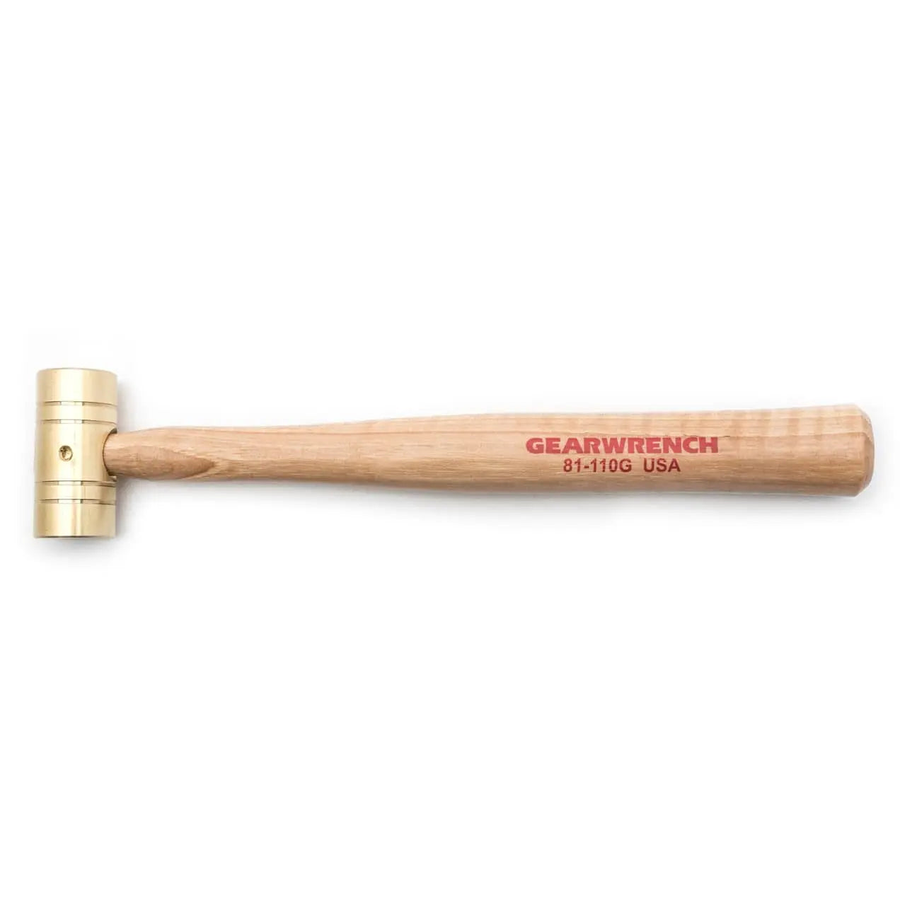 GEARWRENCH HMR BRS HICKORY HNDL 8OZ L 81-110G Hammer GEARWRENCH