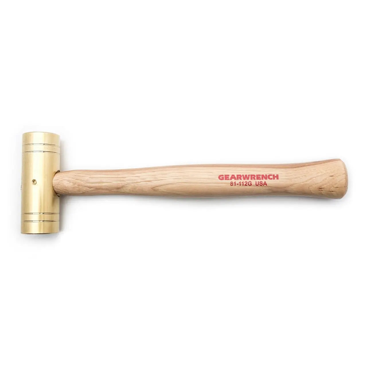 GEARWRENCH HMR BRS HICKORY HNDL 2LB L 81-112G Hammer GEARWRENCH