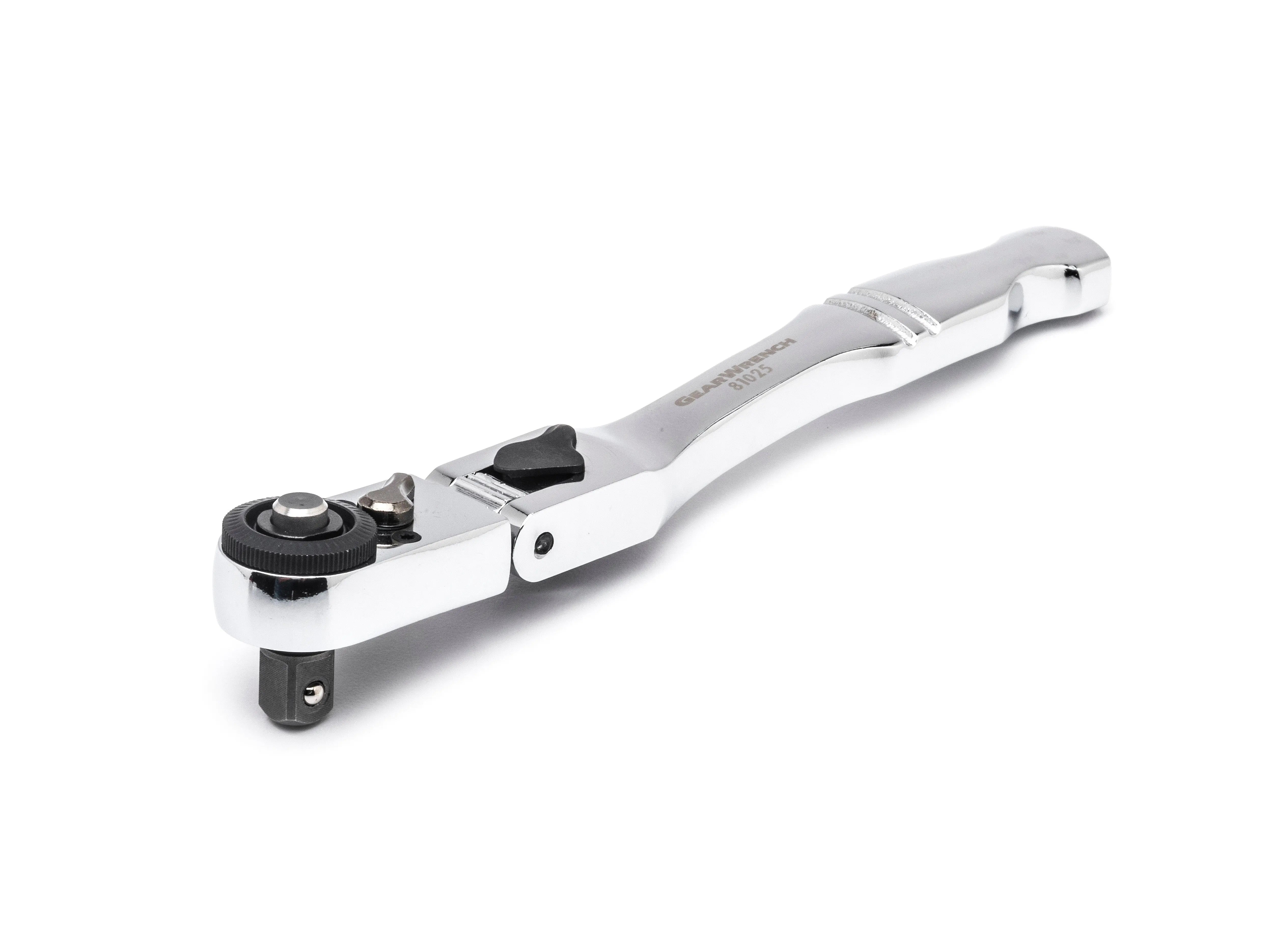 GEARWRENCH 1/4DR SLIM HEAD RATCHET, 6" 81025 Ratchet GEARWRENCH