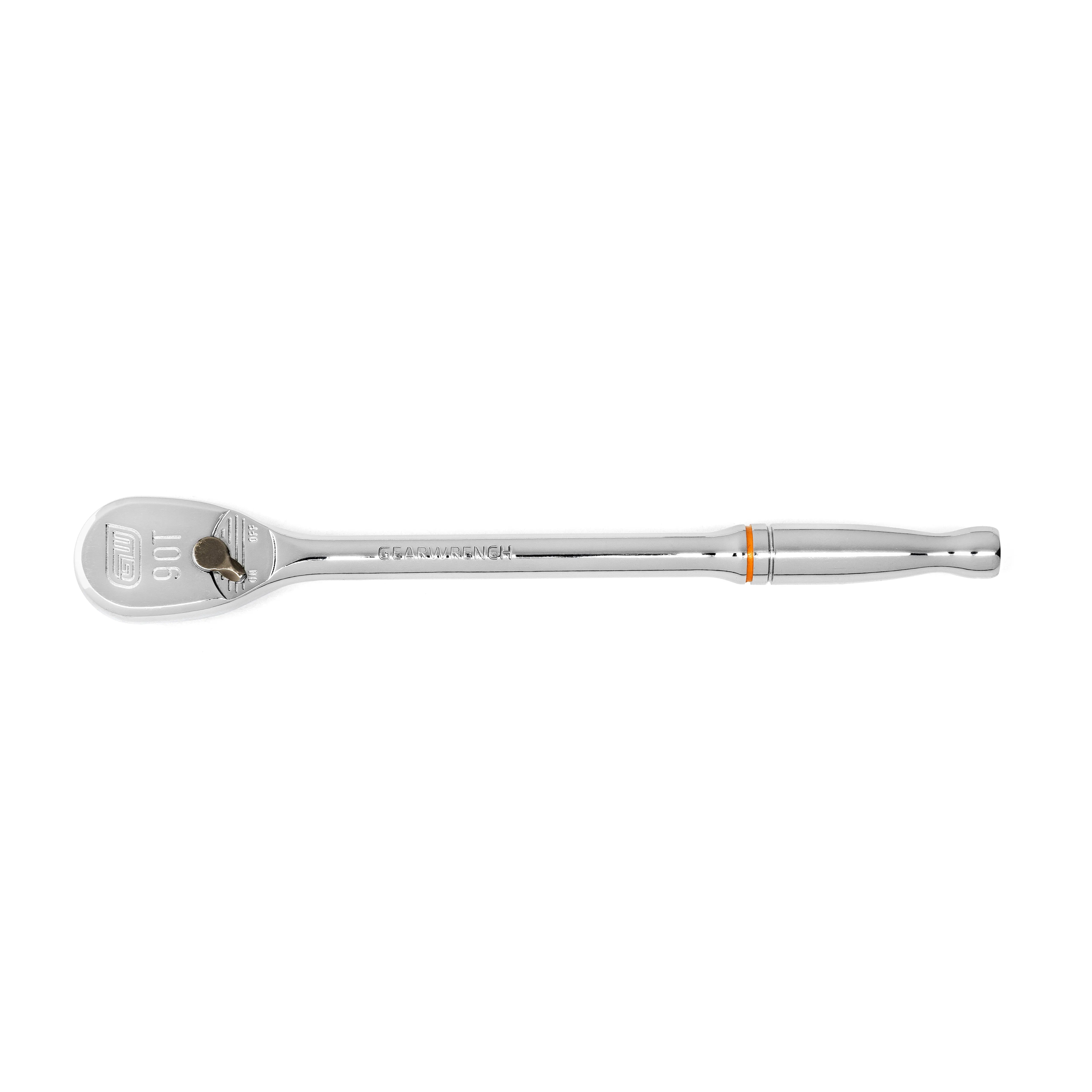 GEARWRENCH 1/4" Drive 90-Tooth Long Handle Teardrop Ratchet 6" 81028T Ratchet GEARWRENCH