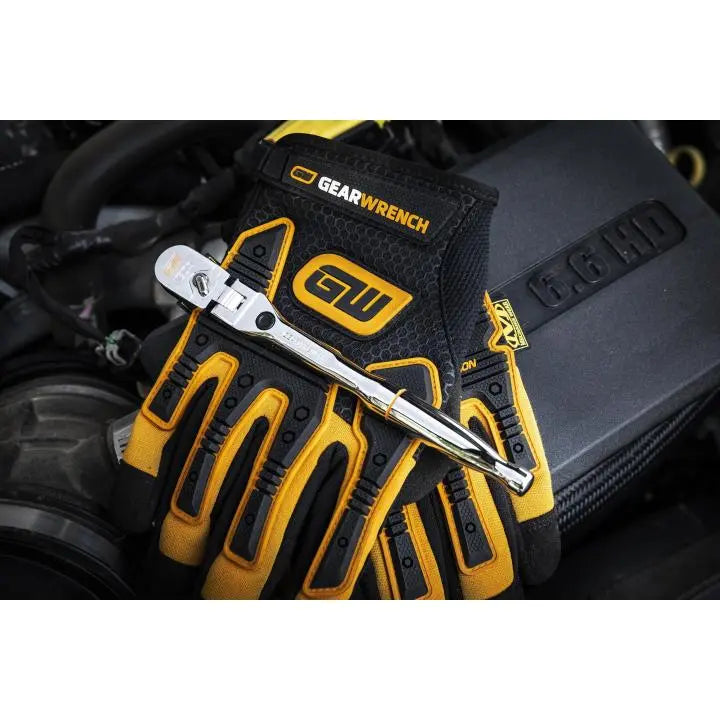 GEARWRENCH 1/4 in Drive 120XP Locking Flex Head Ratchet, 7 in - GW 81054 Ratchet GEARWRENCH