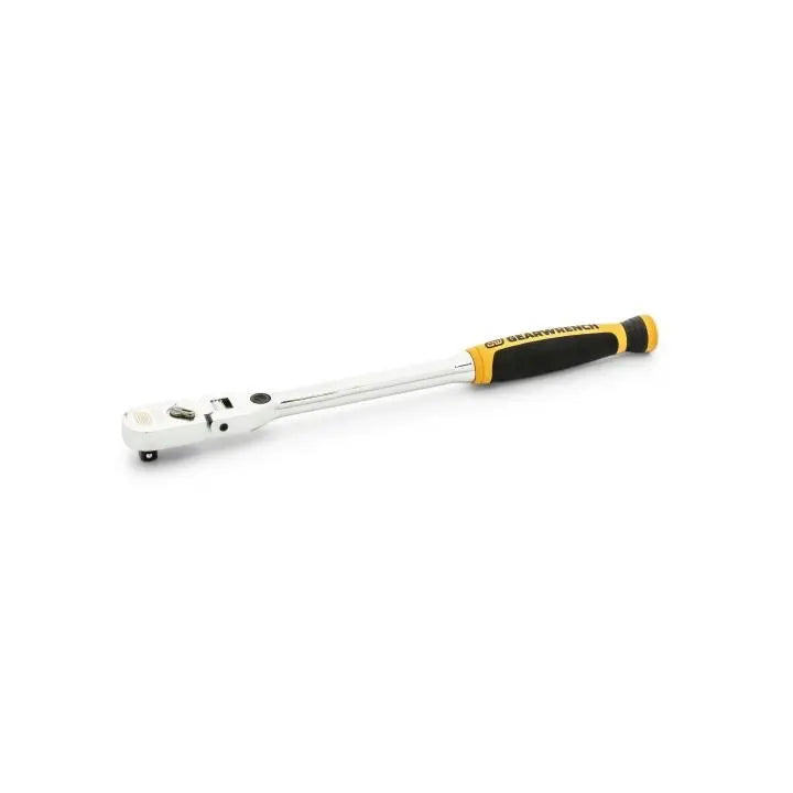 GEARWRENCH 1/4 in Drive 120XP Dual Material Handle Locking Flex Head Ratchet, 9 in - GW 81055 Ratchet GEARWRENCH