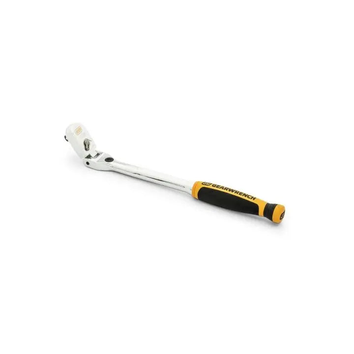 GEARWRENCH 1/4 in Drive 120XP Dual Material Handle Locking Flex Head Ratchet, 9 in - GW 81055 Ratchet GEARWRENCH
