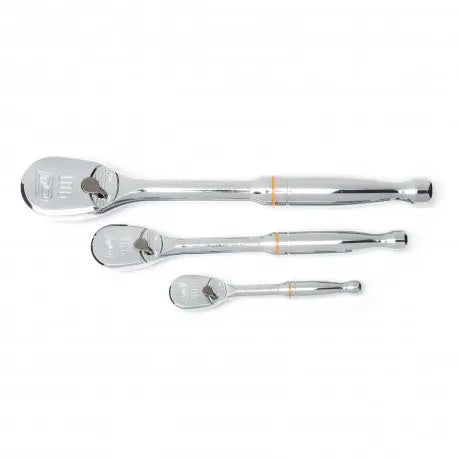 GEARWRENCH 3 Pc. 1/4", 3/8" and 1/2" 90-Tooth Teardrop Ratchet Set 81206T Ratchet Set GEARWRENCH