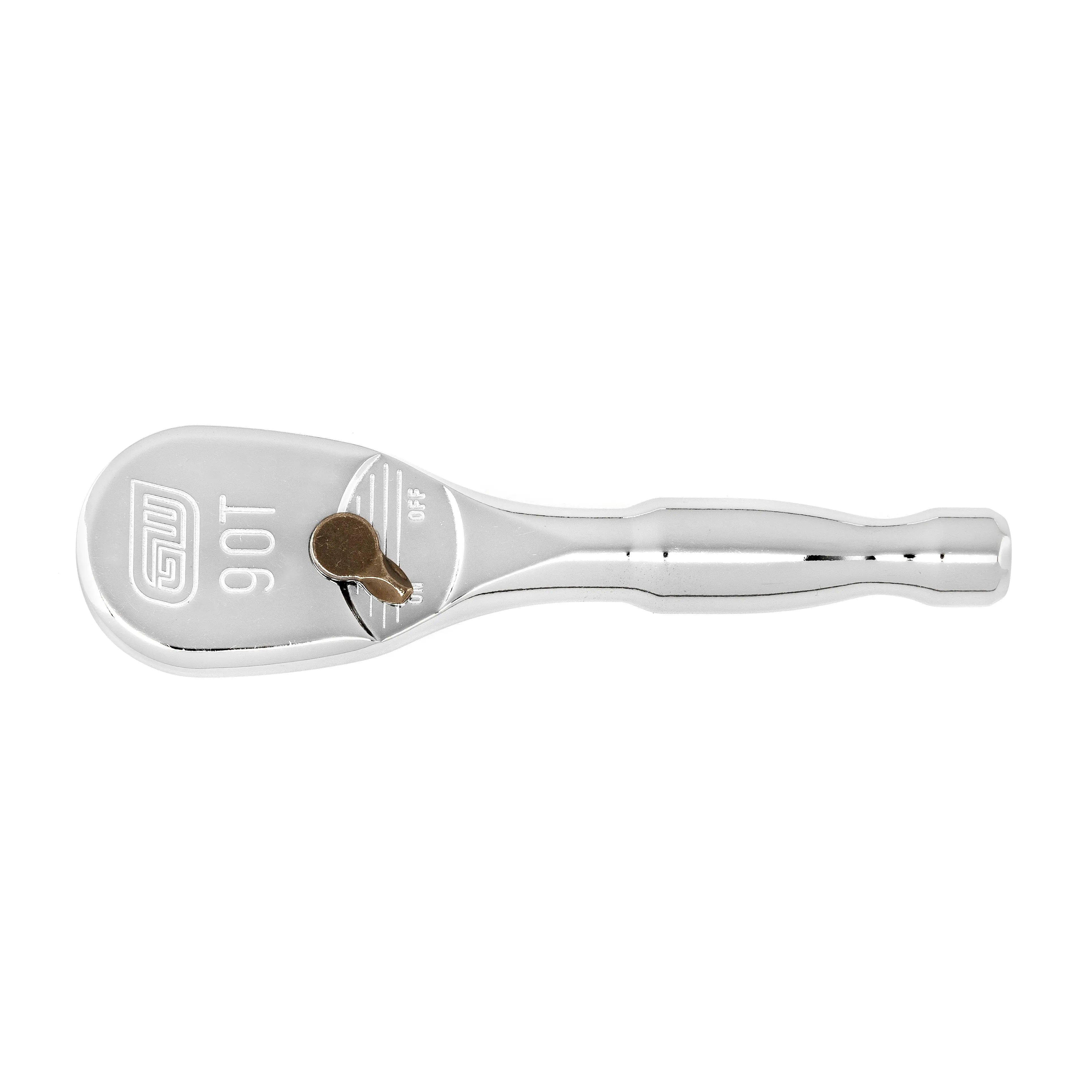 GEARWRENCH 3/8" Drive 90-Tooth Stubby Teardrop Ratchet 4-3/4" 81209T Ratchet GEARWRENCH
