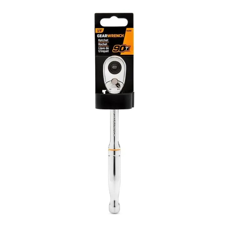 GEARWRENCH 3/8 in Drive 90-Tooth Quick Release Teardrop Ratchet - GW 81218T Ratchet GEARWRENCH