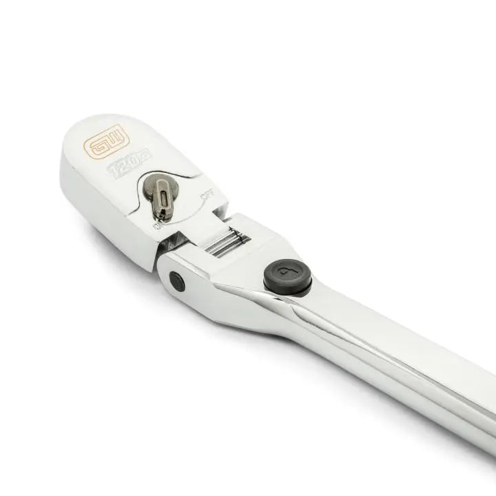 GEARWRENCH 3/8 in Drive 120XP Dual Material Handle Locking Flex Head Ratchet, 15.5 in - GW 81321 Ratchet GEARWRENCH