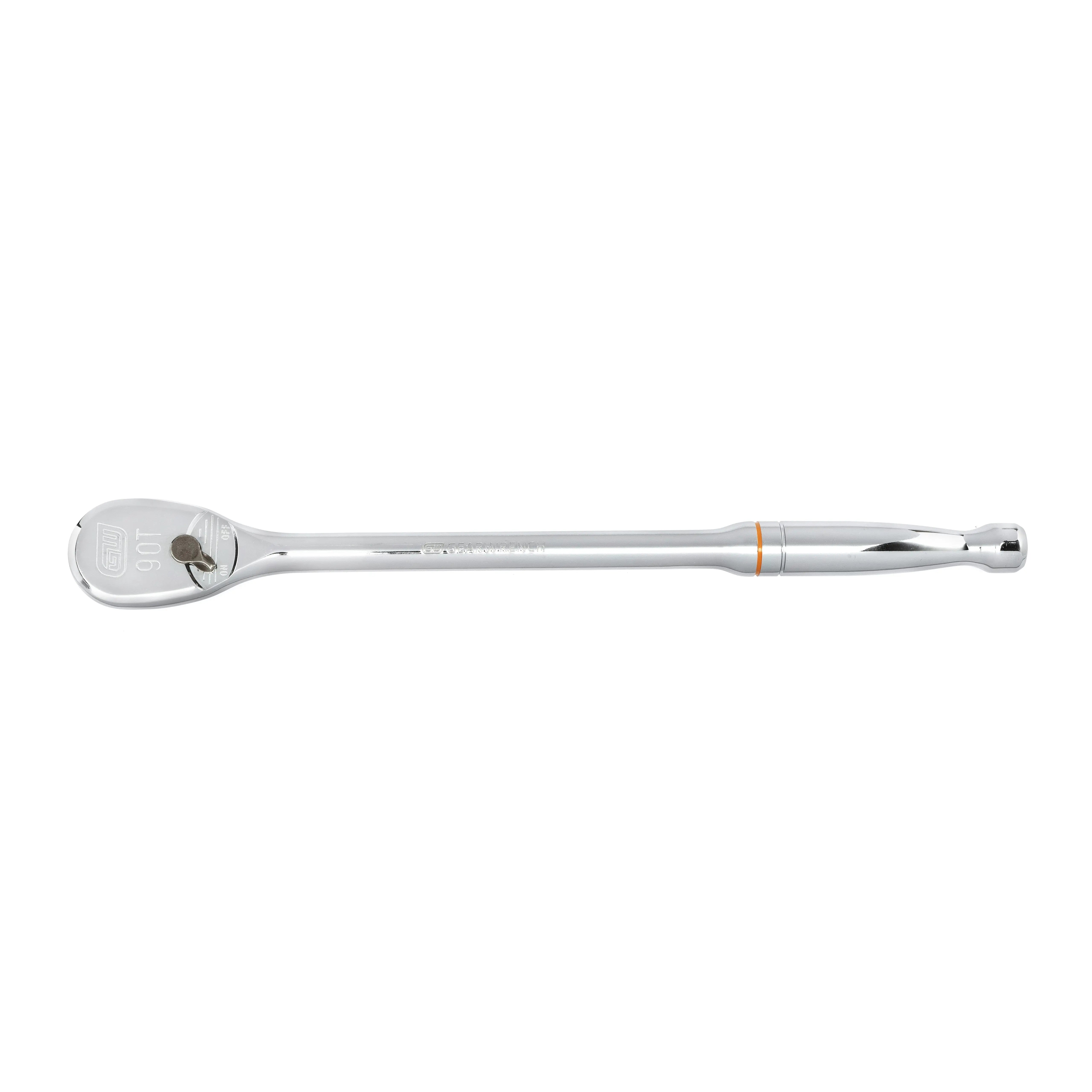 GEARWRENCH 1/2" Drive 90-Tooth Long Handle Teardrop Ratchet 15" 81360T Ratchet GEARWRENCH