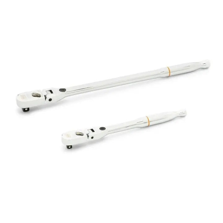 GEARWRENCH Set of 2 1/4 in, 3/8 in Drive 120XP Locking Flex Head Ratchets - GW 81380 Ratchet Set GEARWRENCH