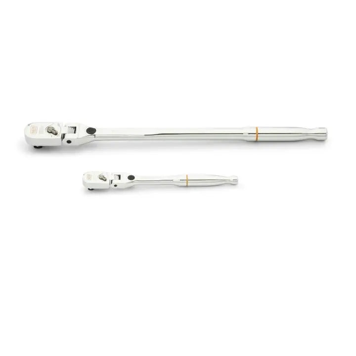 GEARWRENCH Set of 2 1/4 in, 3/8 in Drive 120XP Locking Flex Head Ratchets - GW 81380 Ratchet Set GEARWRENCH