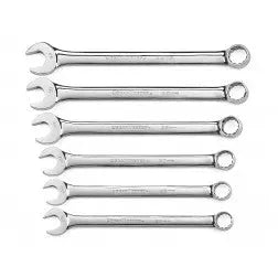 GEARWRENCH 6 Pc. 12 Point Metric Long Pattern Combination Wrench Set with Roll 81922 Wrench Set GEARWRENCH