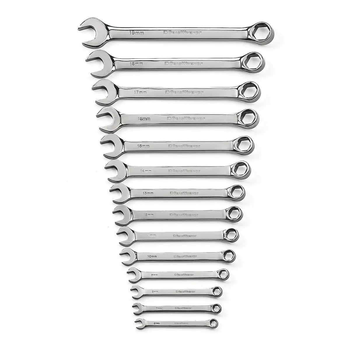 GEARWRENCH 14 Pc. 6 Point Metric Combination Wrench Set 81925 Wrench Set GEARWRENCH