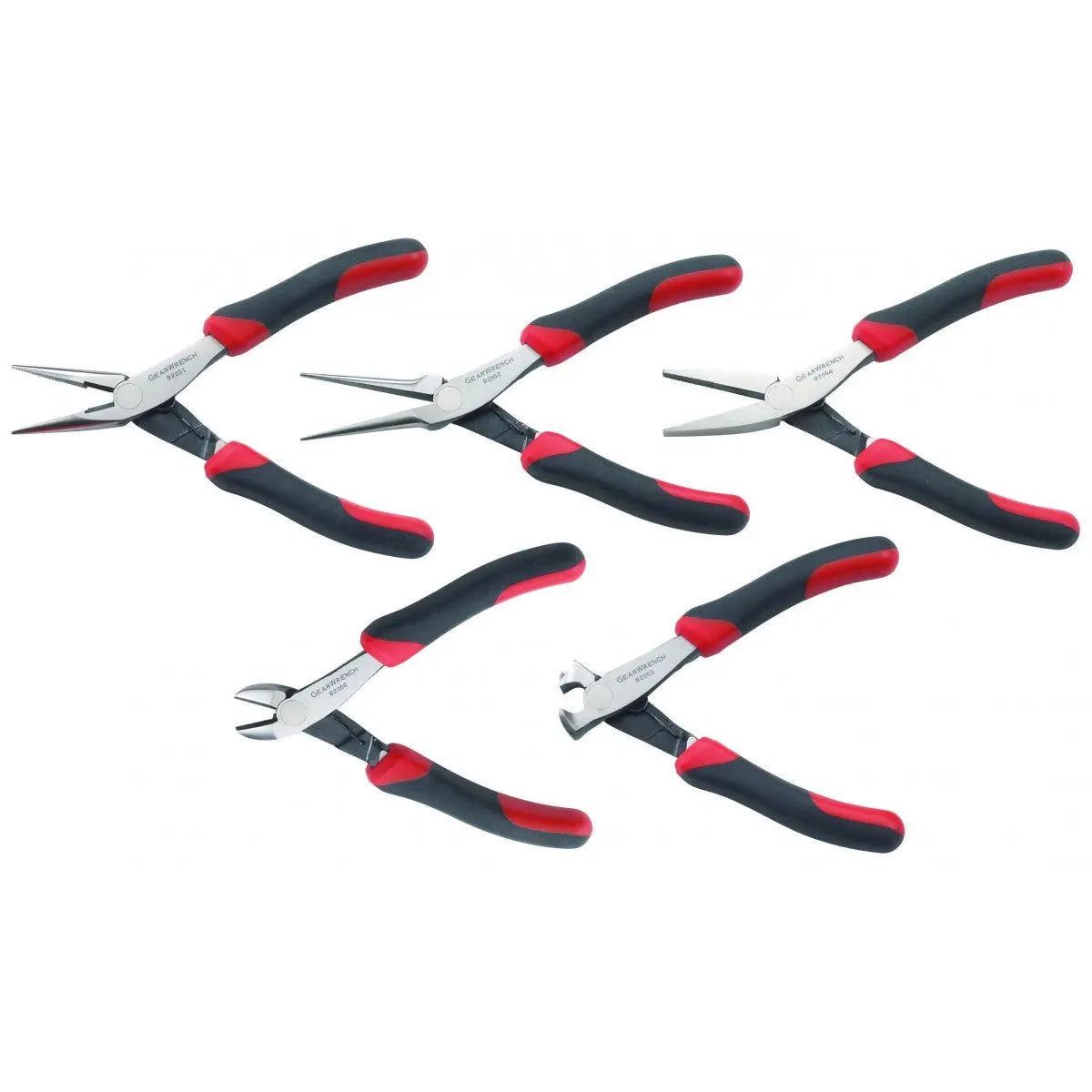 GEARWRENCH 5 Pc. Mixed Dual Material Mini Plier Set 82100 GEARWRENCH