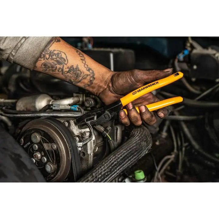 GEARWRENCH Pitbull Dipped Handle Lineman's Plier, 9-1/2 in - GW 82181-06 Pliers GEARWRENCH
