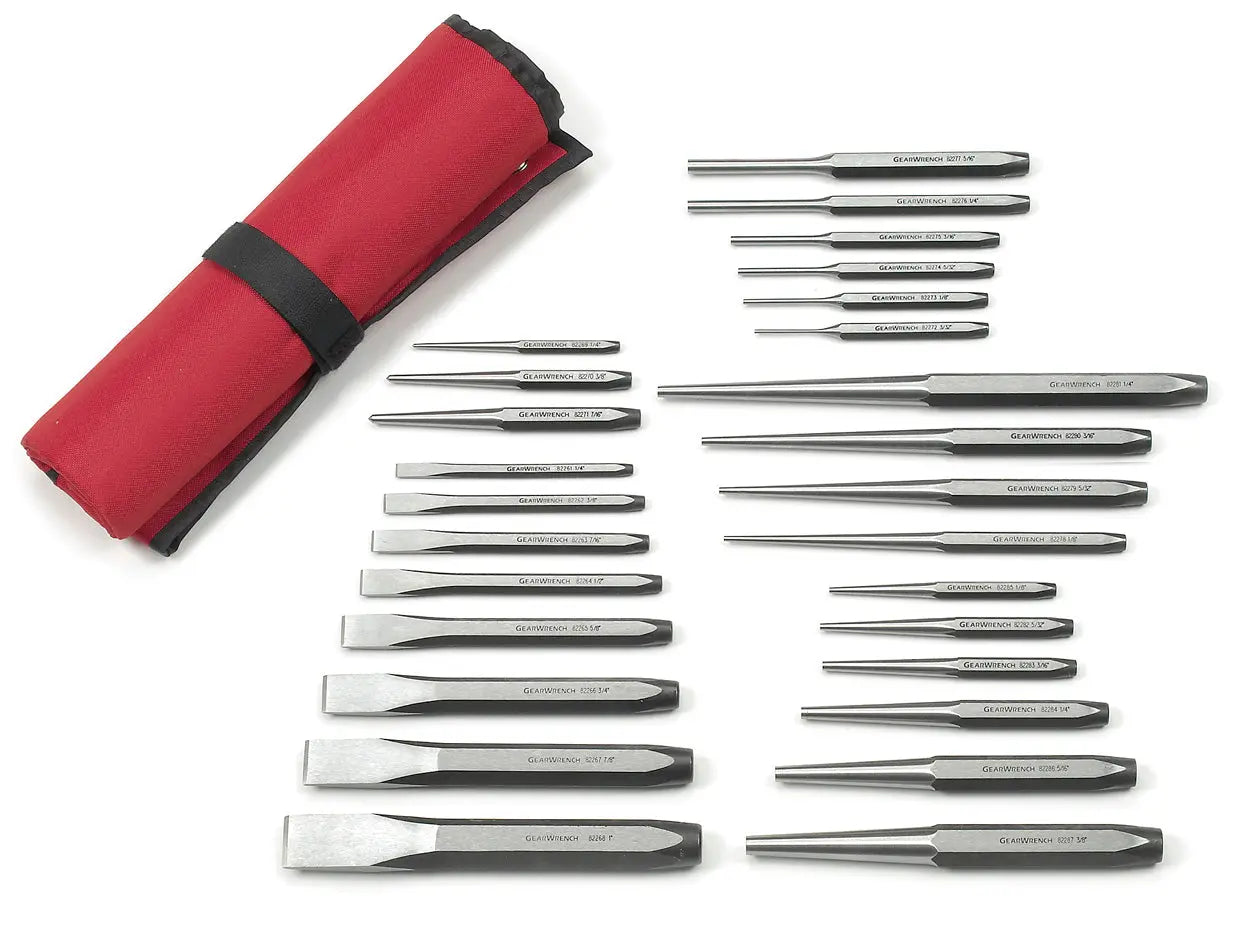 GEARWRENCH 27 Pc. Punch and Chisel Set 82306 GEARWRENCH