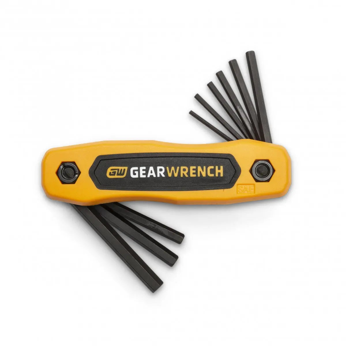 GEARWRENCH 9 Piece SAE Folding Hex Key Set 83509 GEARWRENCH