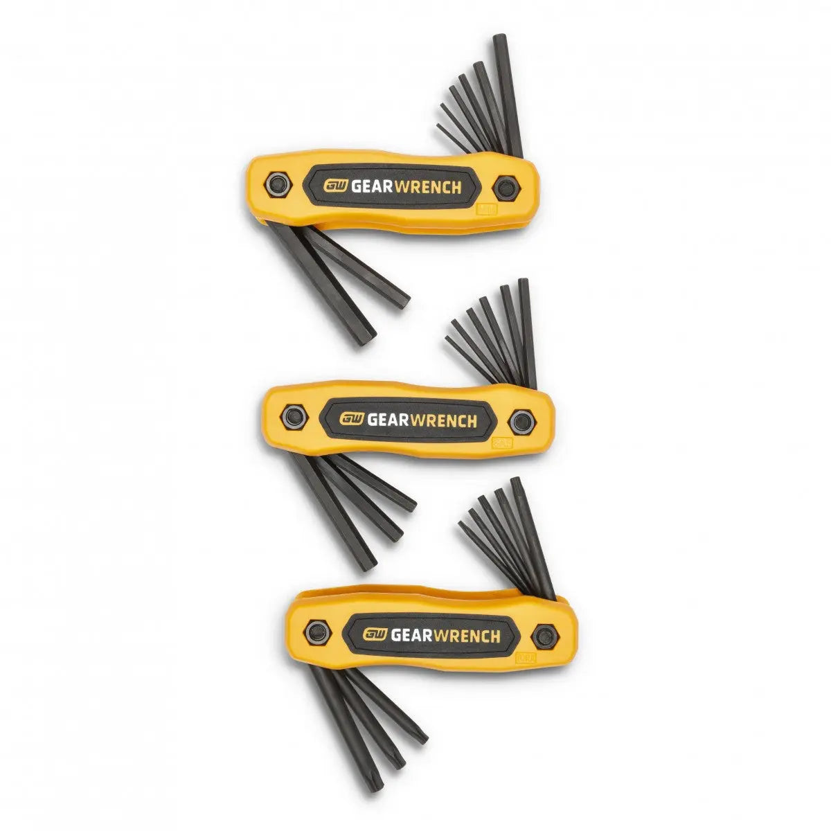 GEARWRENCH 25 Piece SAE/Metric/Torx Folding Hex Key Set 83512 GEARWRENCH