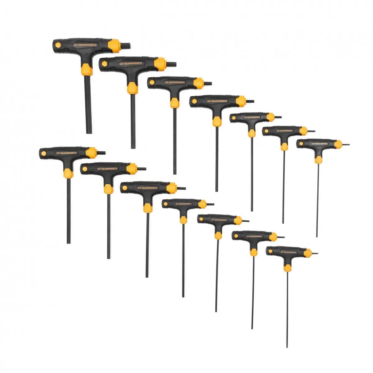 GEARWRENCH 14PC SAE/MET T-HANDLE HEX KEY SET 83514 GEARWRENCH