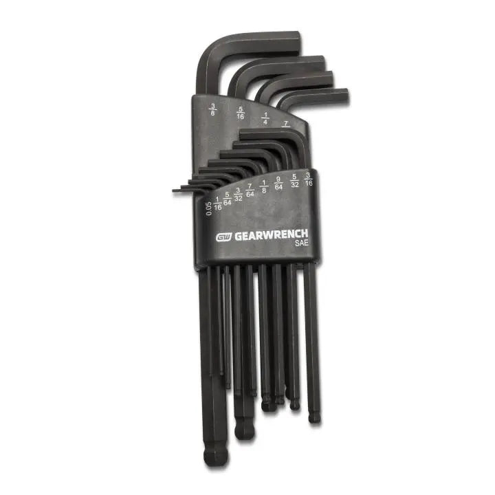 GEARWRENCH Set of 13 SAE Long Ball End Hexagon Keys - GW 83524 Hexagon Key Set GEARWRENCH