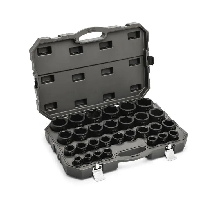 GEARWRENCH Set of 29 3/4 in Drive 6-Point SAE Impact Sockets - GW 84035 Socket Set GEARWRENCH
