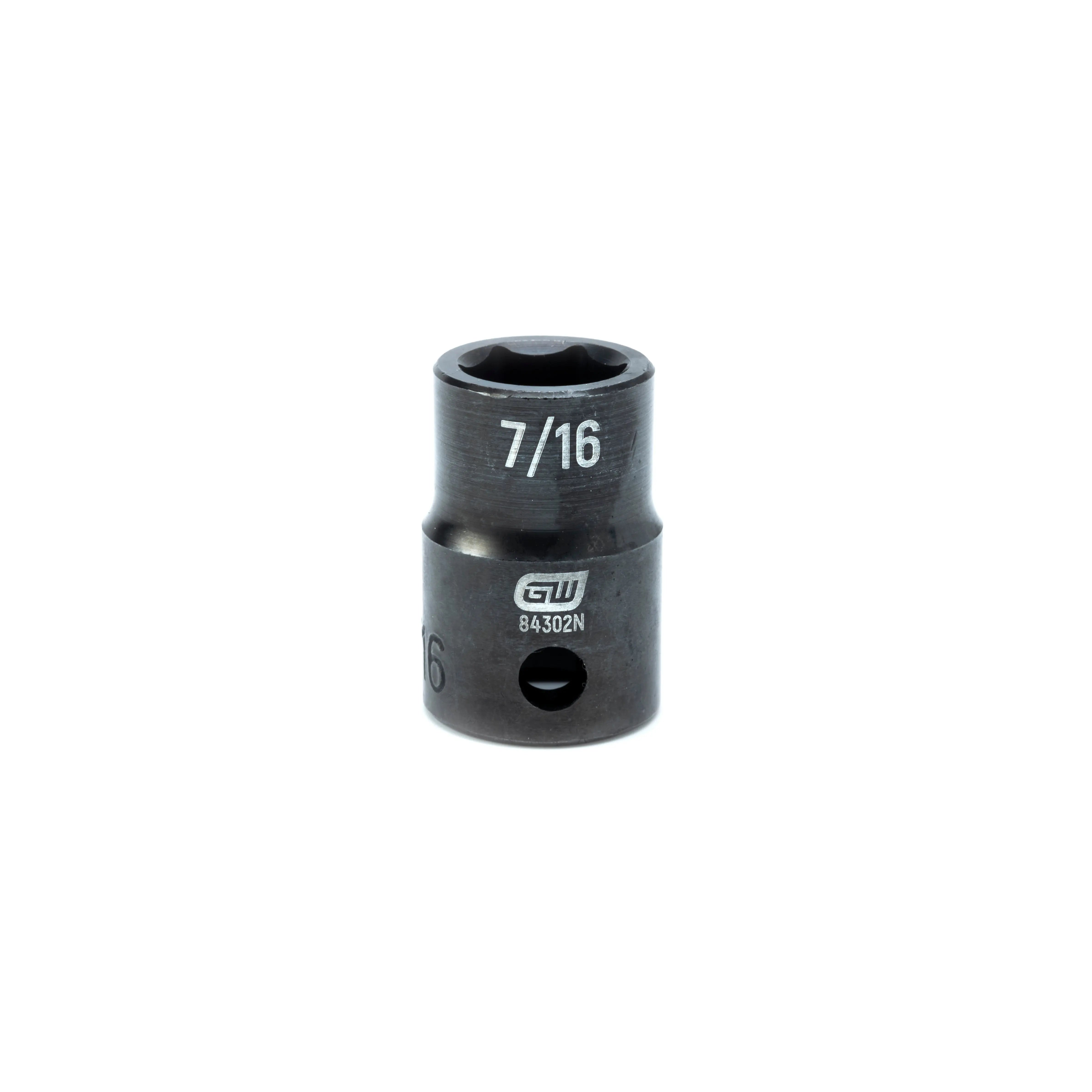 GEARWRENCH 3/8"DRIVE 7/16" STANDARD IMPACT SOCKET 84302N Socket GEARWRENCH