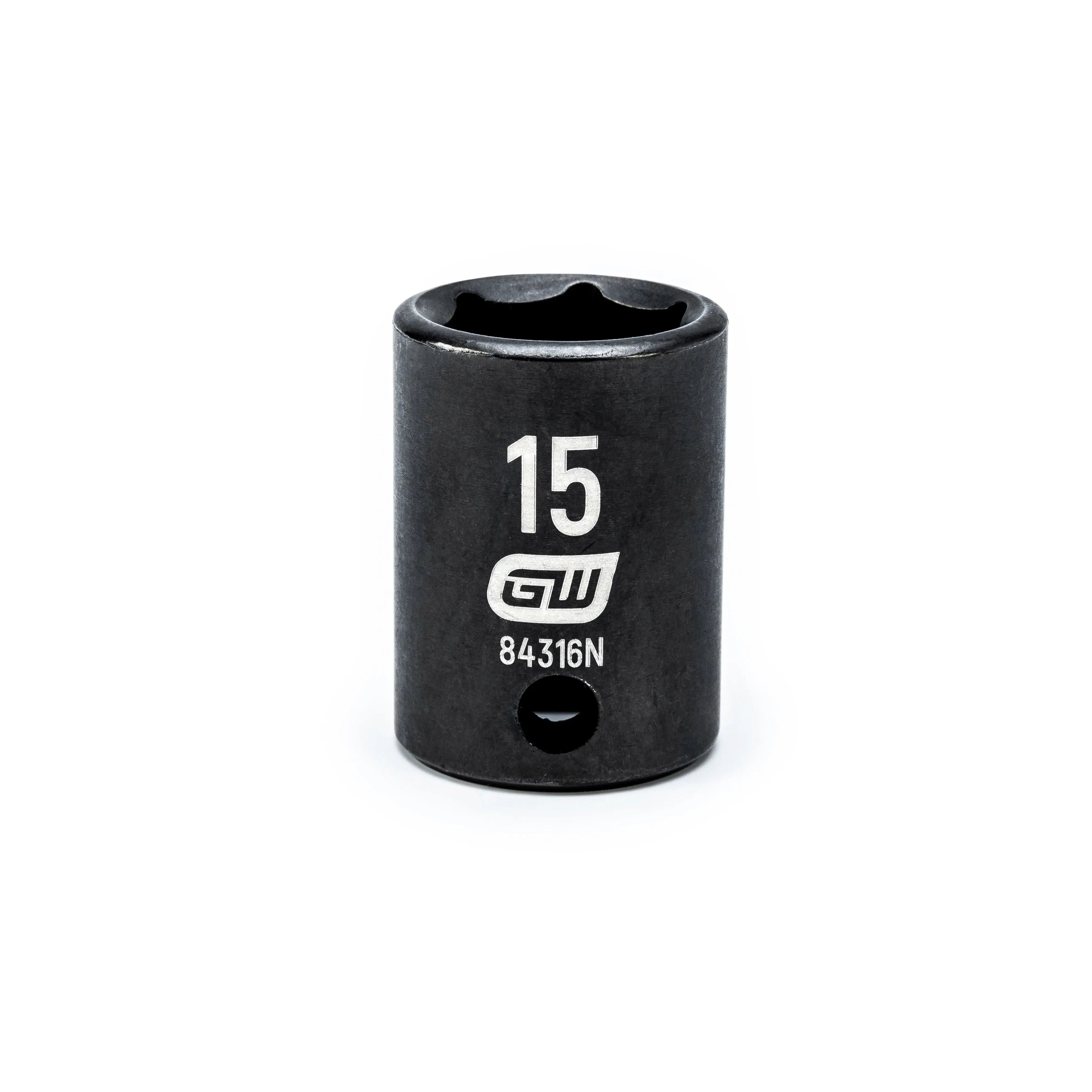GEARWRENCH 3/8"DRIVE 15MM STANDARD IMPACT SOCKET 84316N Socket GEARWRENCH