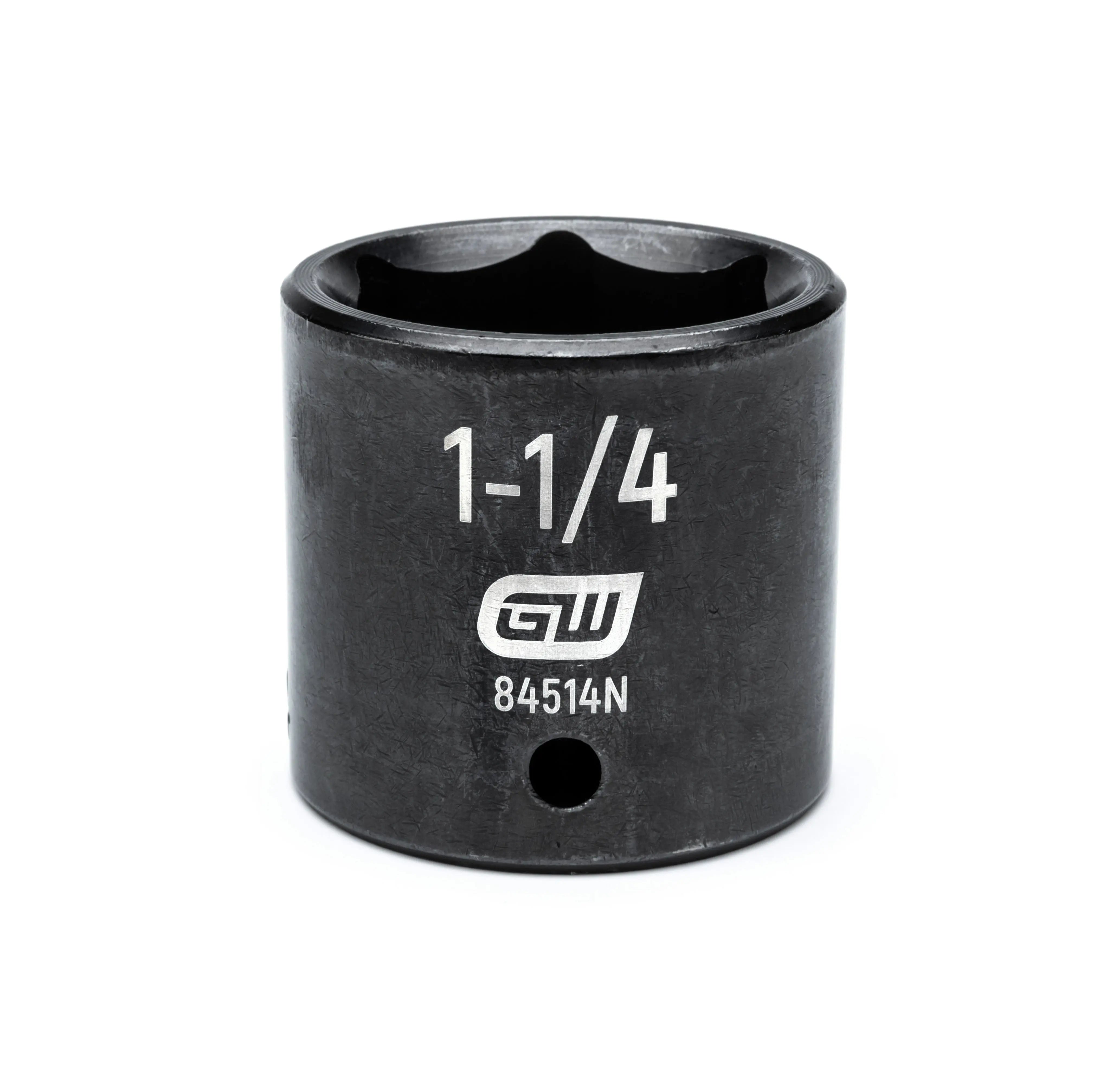 GEARWRENCH 1/2" Drive 6 Point Standard Impact SAE Socket 1-1/4" 84514N Socket GEARWRENCH