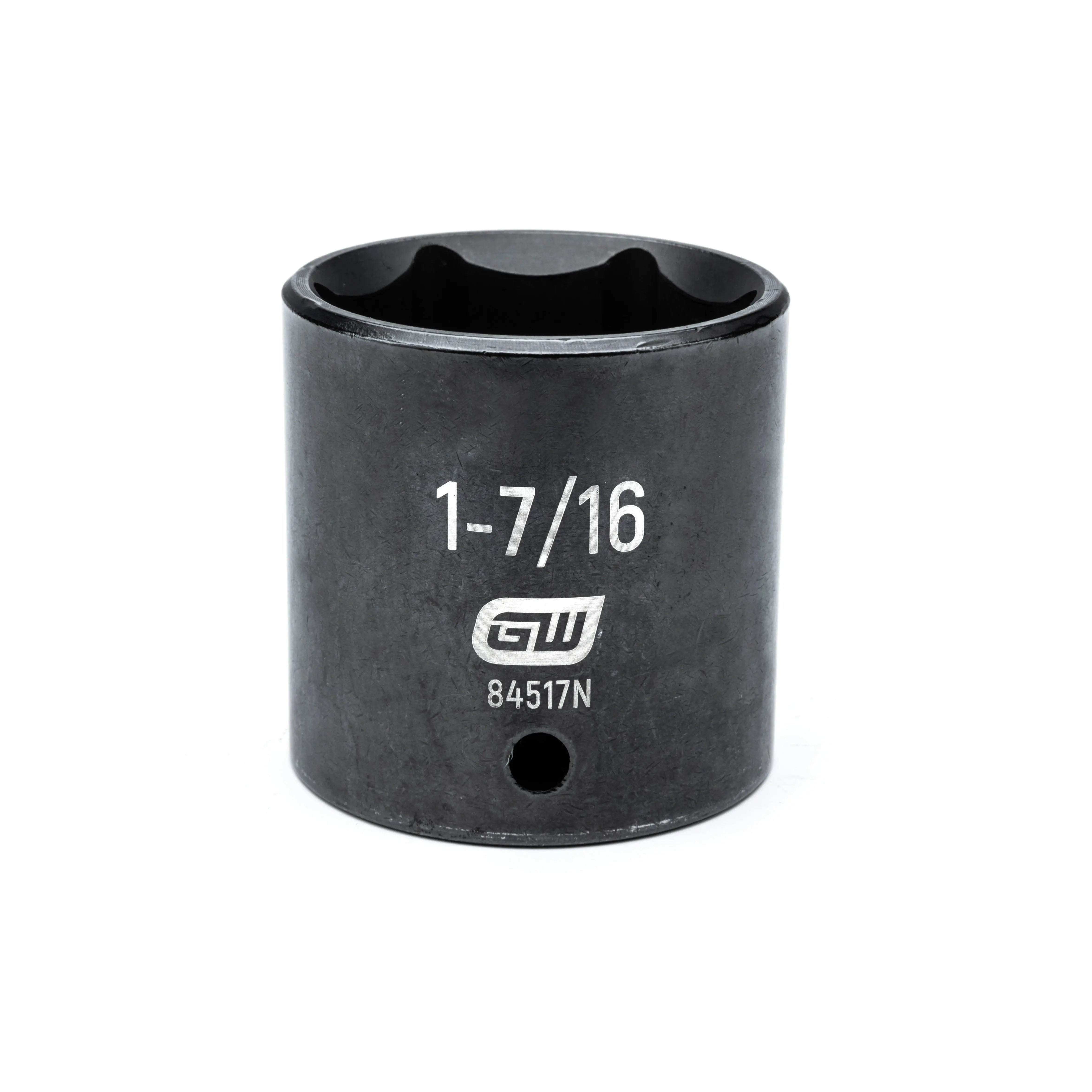 GEARWRENCH 1/2" Drive 6 Point Standard Impact SAE Socket 1-7/16" 84517N Socket GEARWRENCH