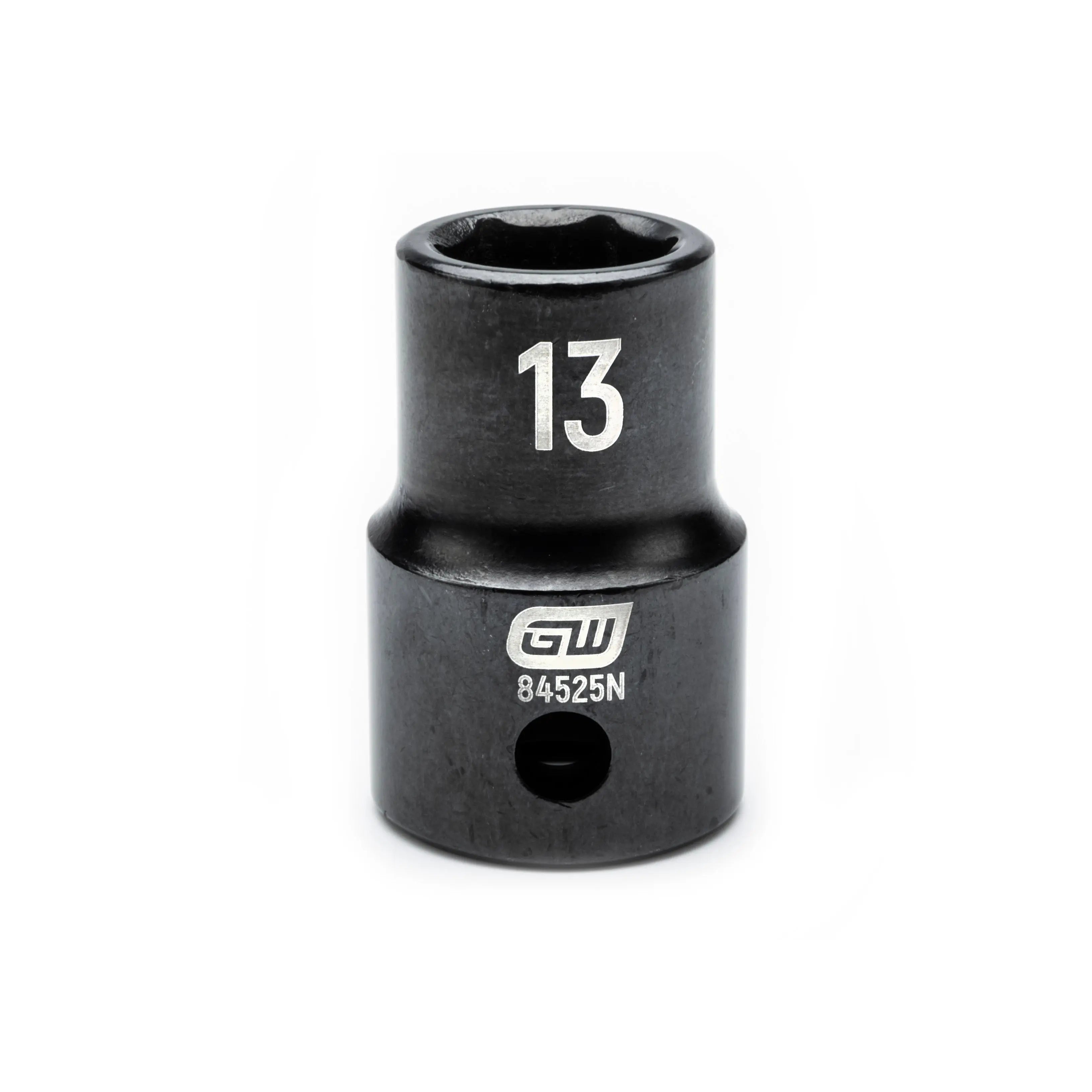 GEARWRENCH 1/2" Drive 6 Point Standard Impact Metric Socket 13mm 84525N Socket GEARWRENCH