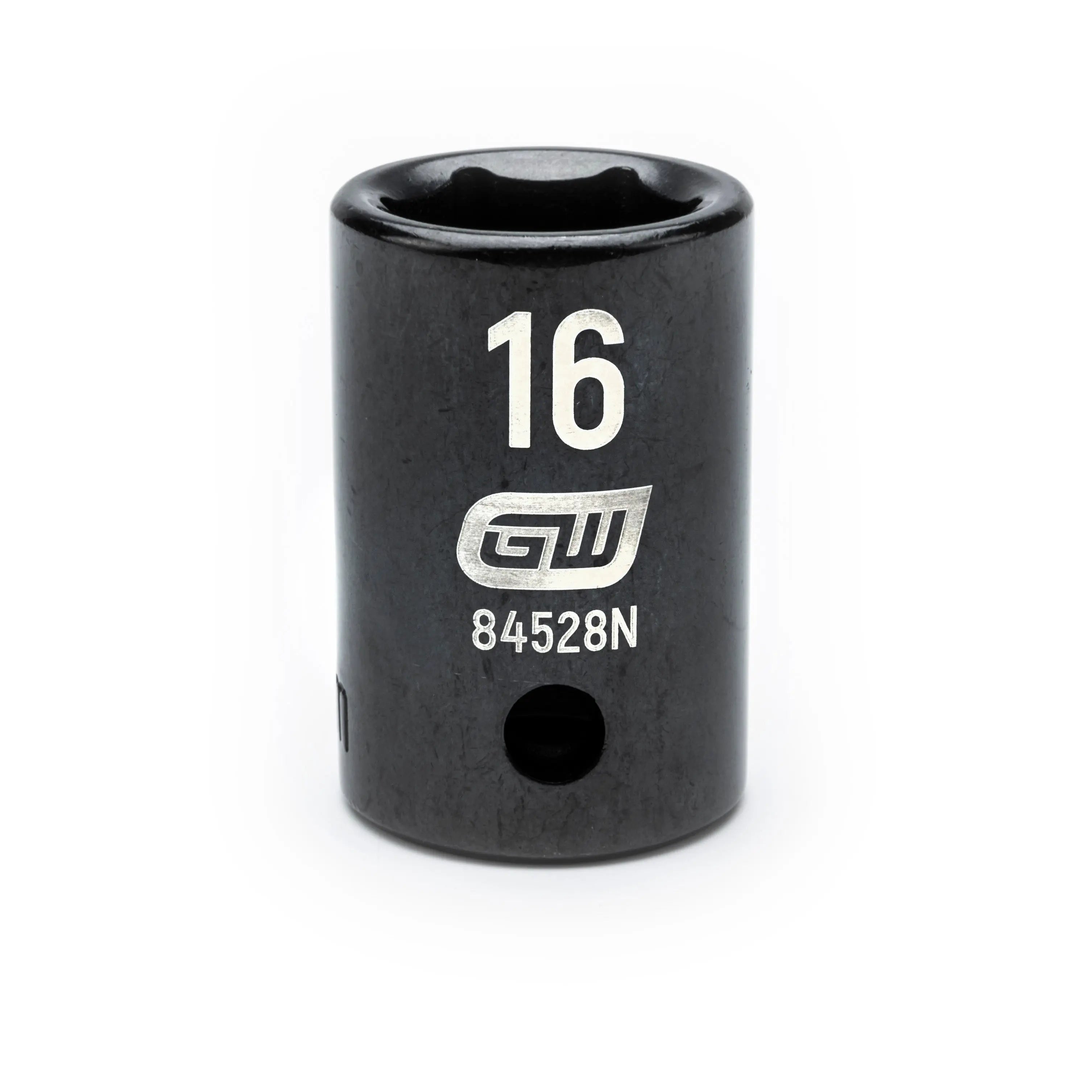GEARWRENCH 1/2" Drive 6 Point Standard Impact Metric Socket 16mm 84528N Socket GEARWRENCH