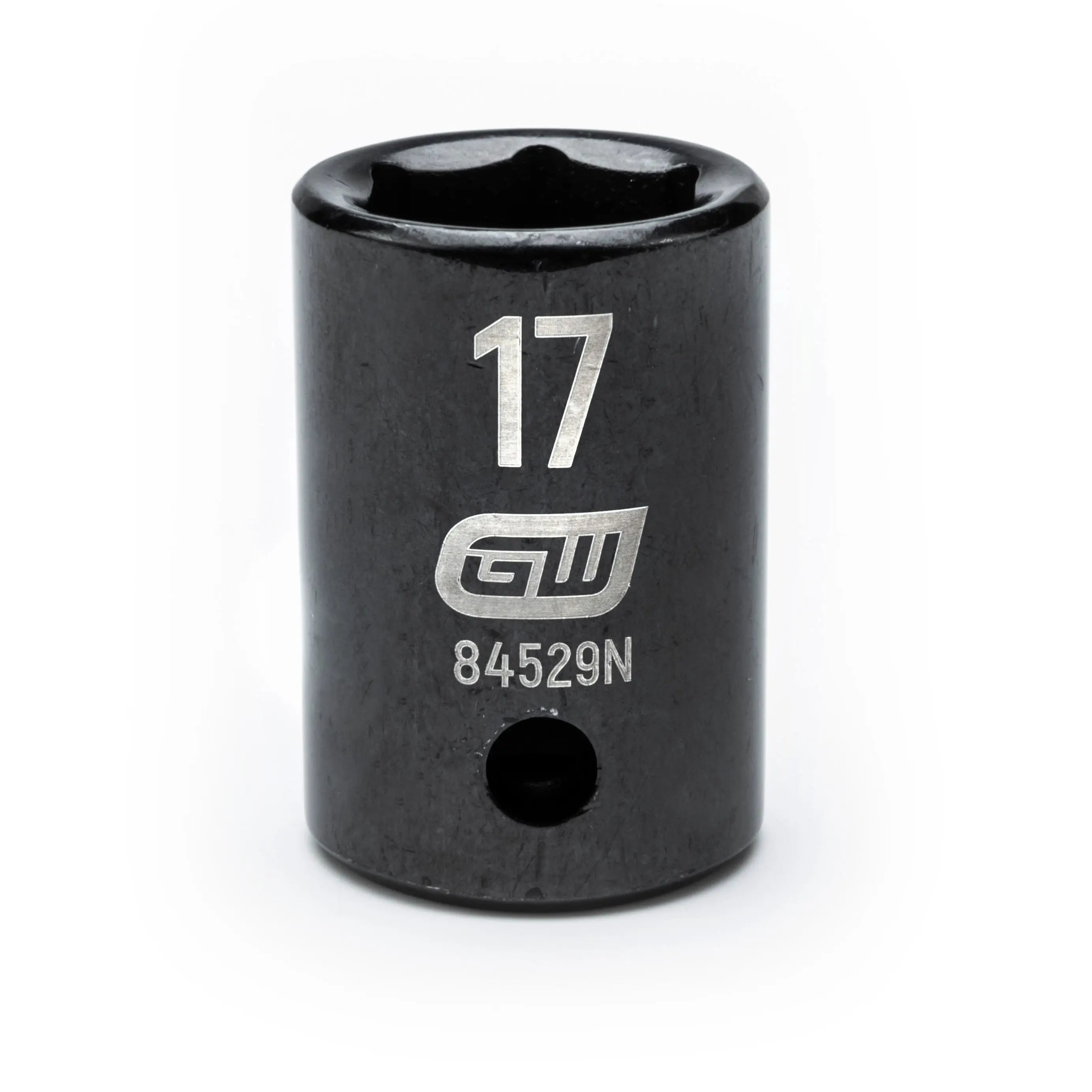 GEARWRENCH 1/2" Drive 6 Point Standard Impact Metric Socket 17mm 84529N Socket GEARWRENCH