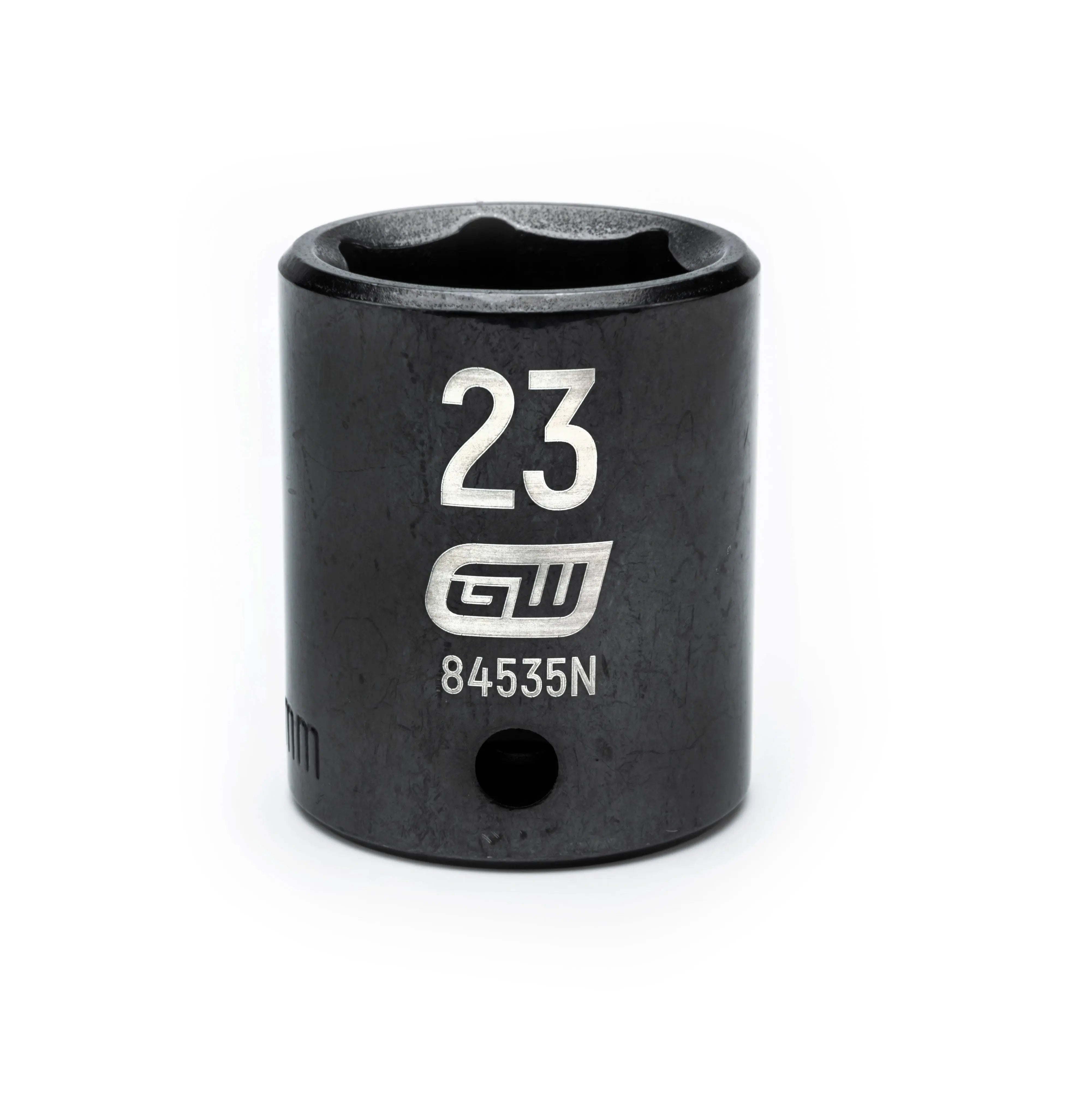 GEARWRENCH 1/2" Drive 6 Point Standard Impact Metric Socket 23mm 84535N Socket GEARWRENCH