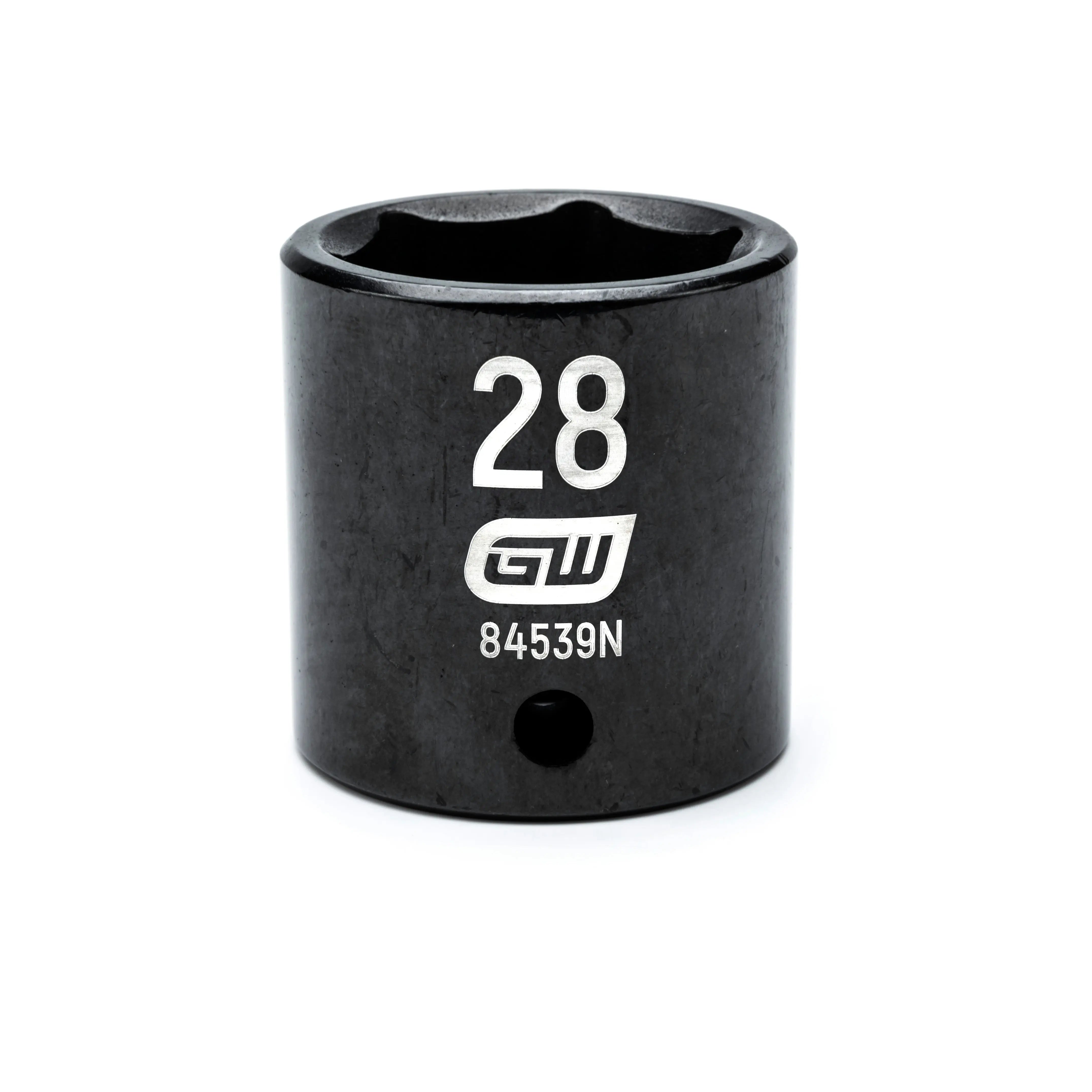 GEARWRENCH 1/2" Drive 6 Point Standard Impact Metric Socket 28mm 84539N Socket GEARWRENCH