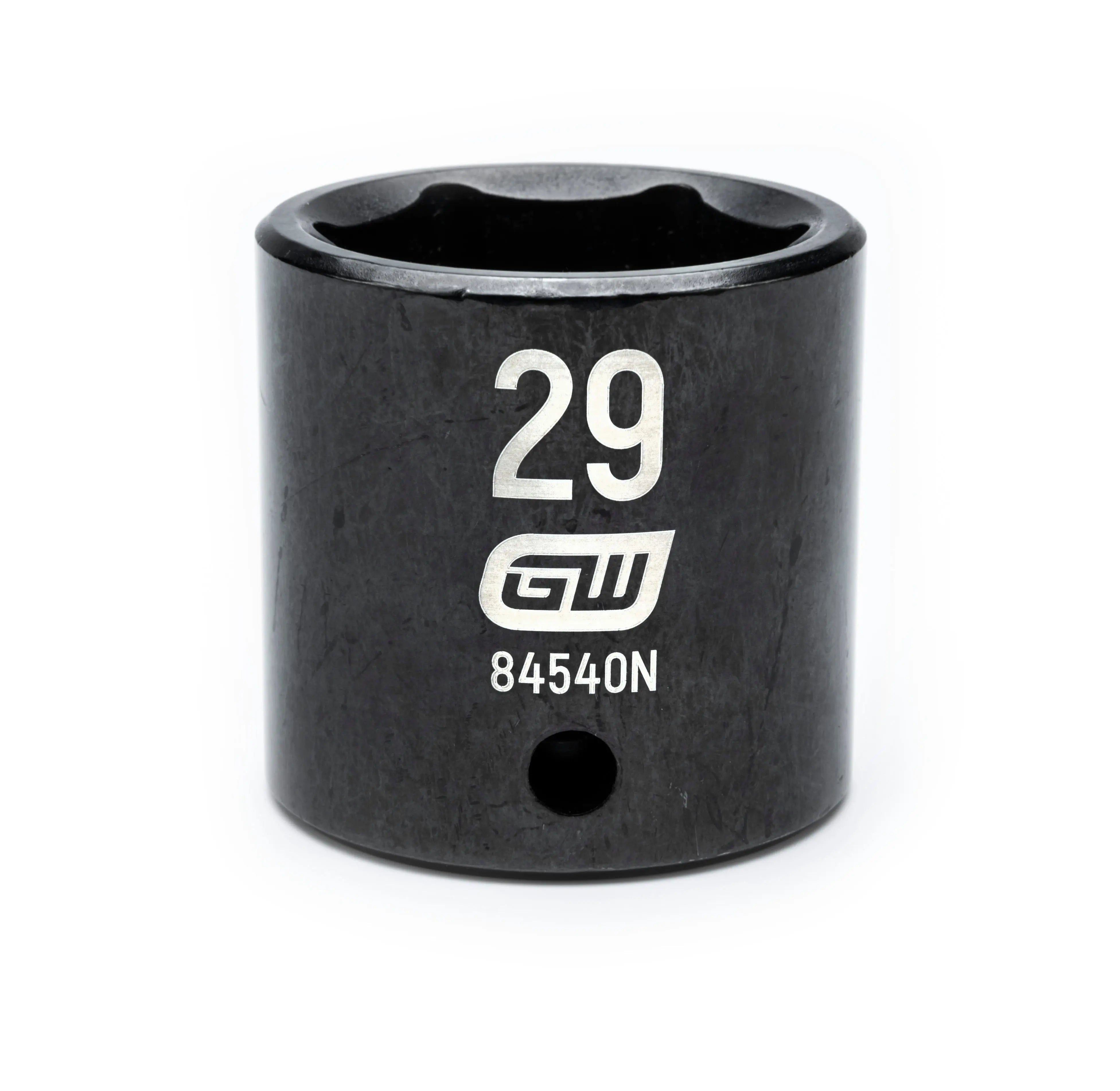 GEARWRENCH 1/2" Drive 6 Point Standard Impact Metric Socket 29mm 84540N Socket GEARWRENCH