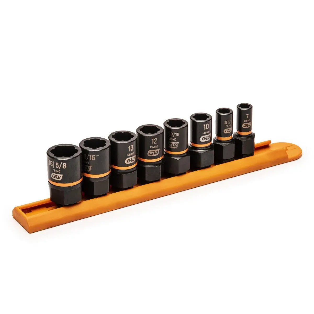 GEARWRENCH 8 Pc. 1/4" & 3/8" Drive Bolt Biter Impact Extraction Socket Set 84782 Socket Set GEARWRENCH