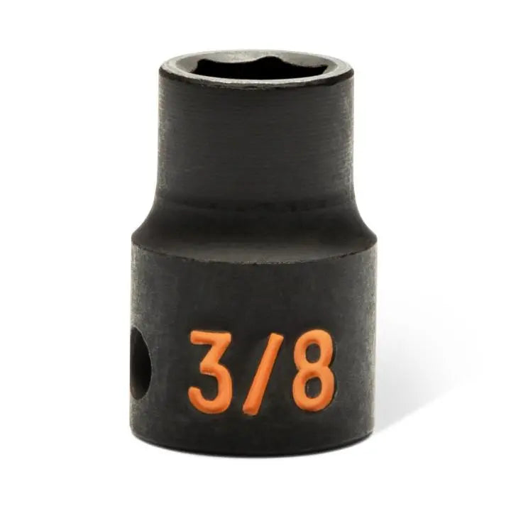 GEARWRENCH Set of 12 1/2 in Drive 6 Point SAE Hi-Viz Impact Socket - GW 84931H