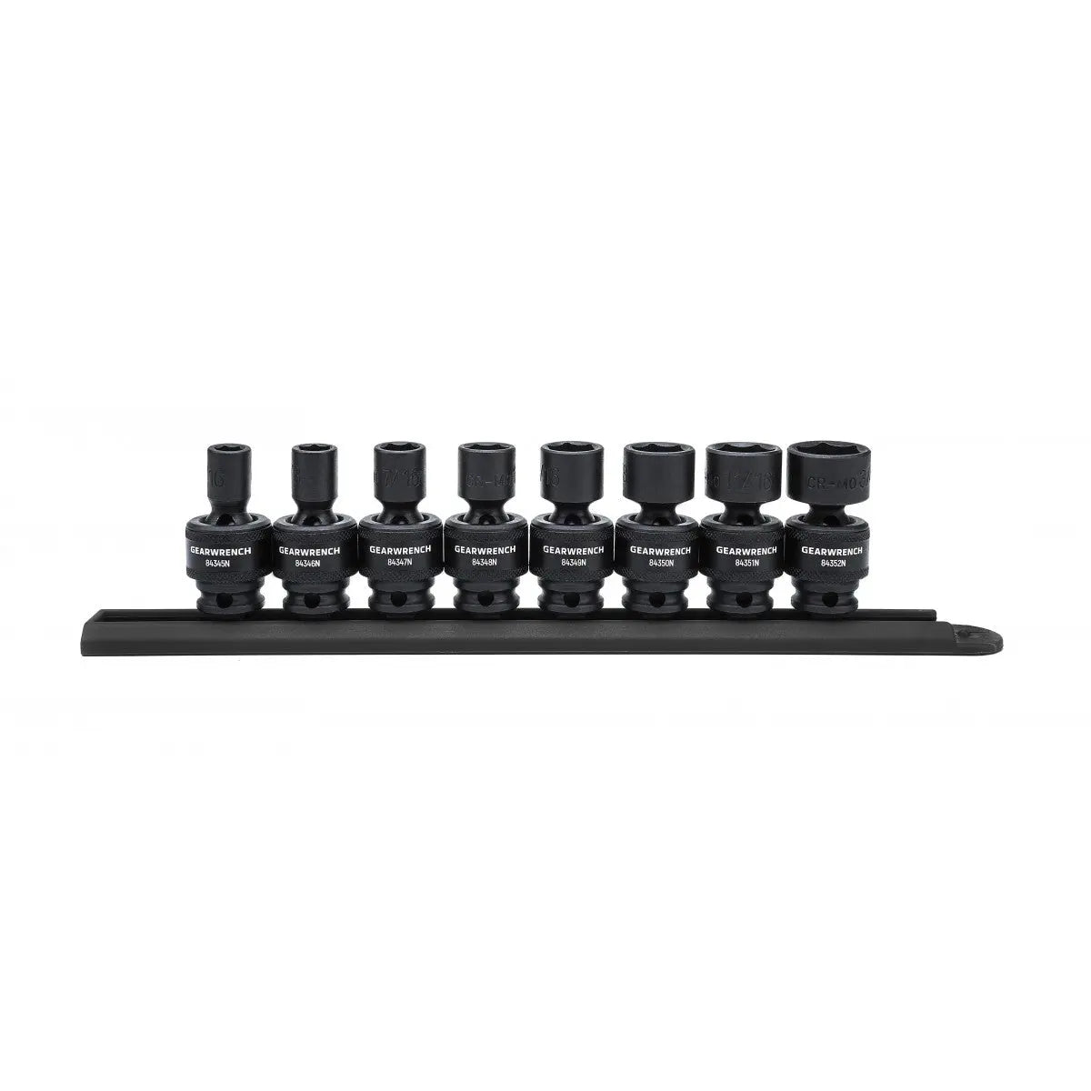 GEARWRENCH 8 Pc. 3/8" Drive 6 Point Standard Universal Impact SAE Socket Set 84917N Socket Set GEARWRENCH